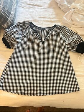 Pomander Place Checkered Top